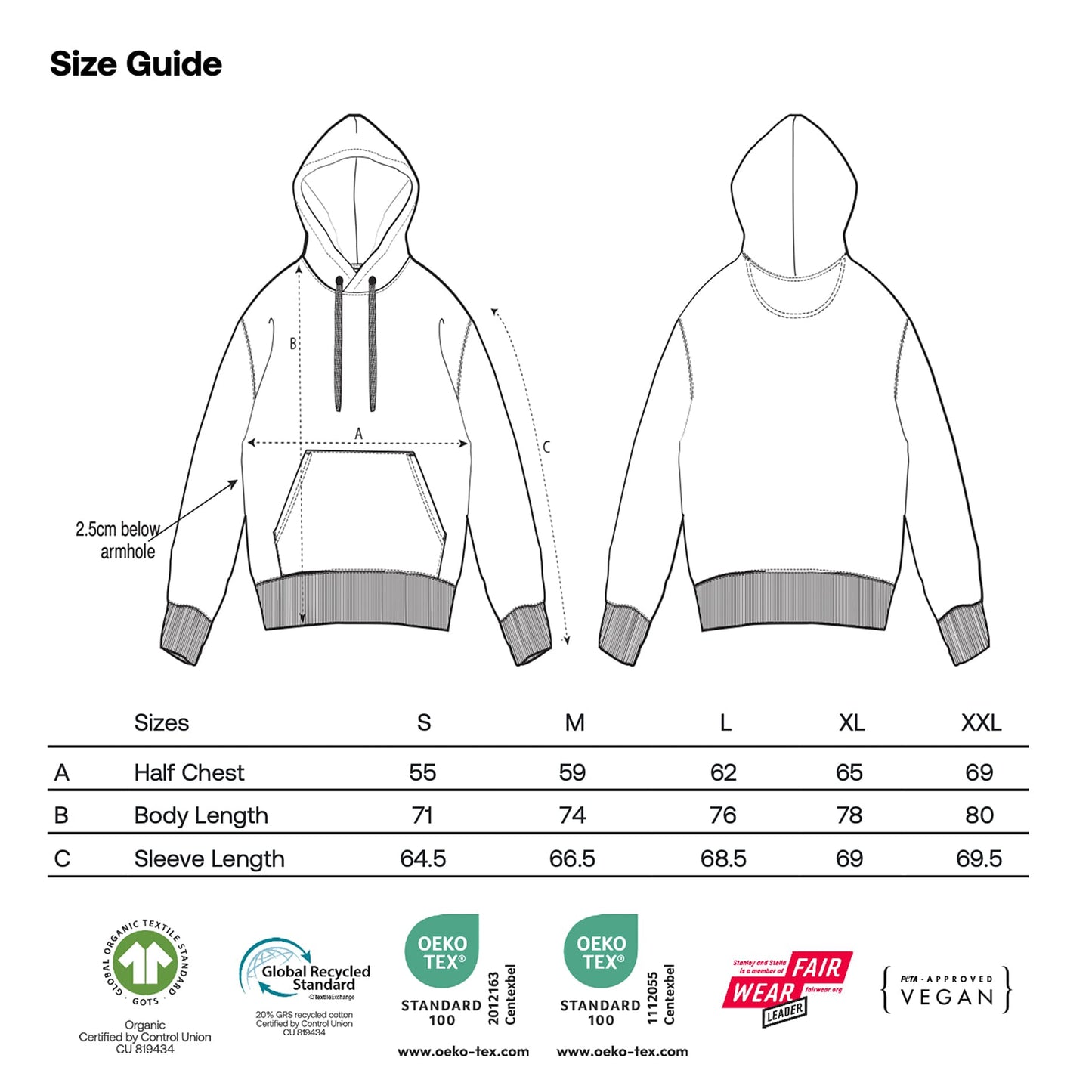 THE CLUB EMBROIDERED HOODIE