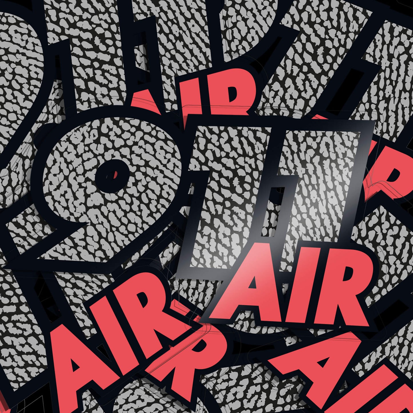 STICKERS CLUB "ELEPHANT PRINT"